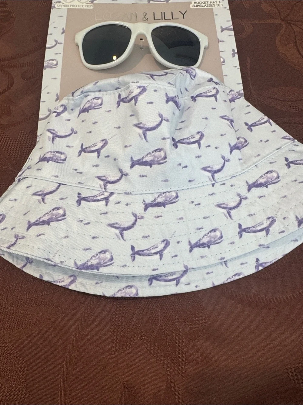 🌟3/$15🌟 Kids Bucket Hat and Sunglass Set